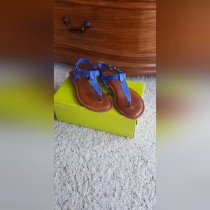 Gianni Bini Blue Sandals Size 8M